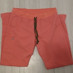 Figs Kade Scrub Pants in Pink